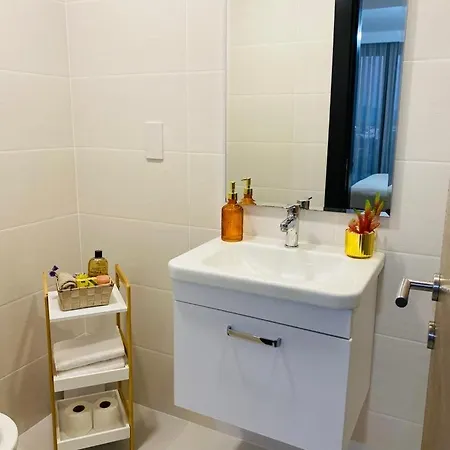 Wonderful 2 Bed Flat 2 Bathrooms 2 Dining Balconies Private Parking Swimming Pool City Central Kyrenia Walking Distance To Duenya Ivf & Grand Opera Casino *