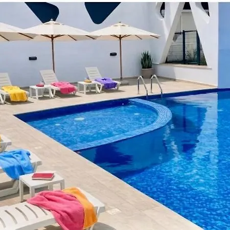 Wonderful 2 Bed Flat 2 Bathrooms 2 Dining Balconies Private Parking Swimming Pool City Central Kyrenia Walking Distance To Duenya Ivf & Grand Opera Casino *
