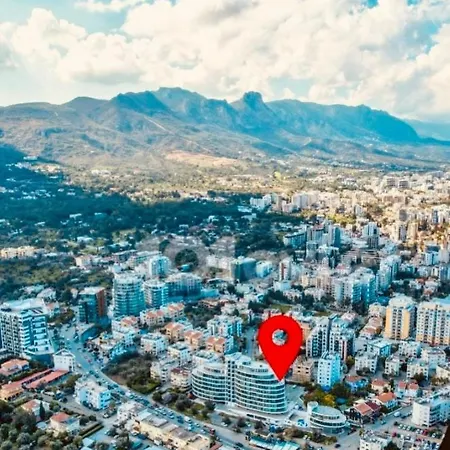 Apartmán Wonderful 2 Bed Flat 2 Bathrooms 2 Dining Balconies Private Parking Reservation Deposit Required Kyrenia Walking Distance To Castle *